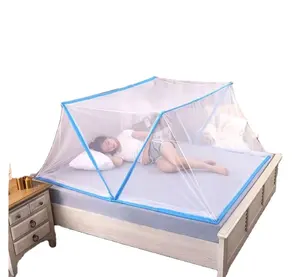 Hot bán 2024 Tik Tok thời trang giường Net miễn phí cài đặt thuận tiện fordable muỗi net với kích thước đầy đủ