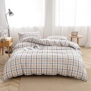 Ultra Cool 3 piezas 100% algodón lavado King Size Lino texturizado duradero juego de funda nórdica elegante funda nórdica fresca con funda de almohada - Product Image 2