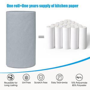 Panni in Microfibra Riutilizzabili Rotoli di Panni per Pulizia in Microfibra Staccabili - Product Image 2