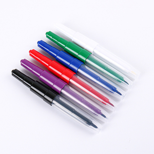 Divertidos <span class=keywords><strong>Rotuladores</strong></span> de Colores, 6 Piezas, <span class=keywords><strong>Rotuladores</strong></span> de Punta de Fieltro, Paquete de Seis Colores, con Juego de Platos de Papel - Product Image 3