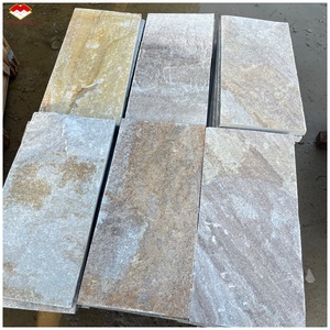 Revêtement mural extérieur et pavés décoratifs en ardoise naturelle personnalisés 300*600mm pour <span class=keywords><strong>jardin</strong></span> et lieux publics - Product Image 2