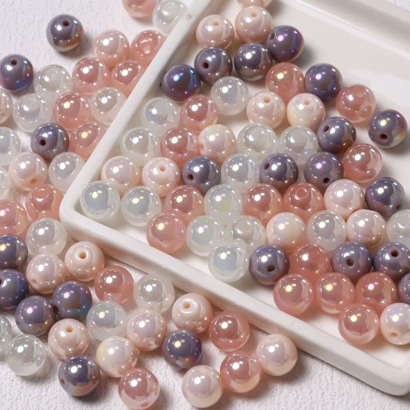 16mm Acrylic Beads 100pcs AB Rainbow
