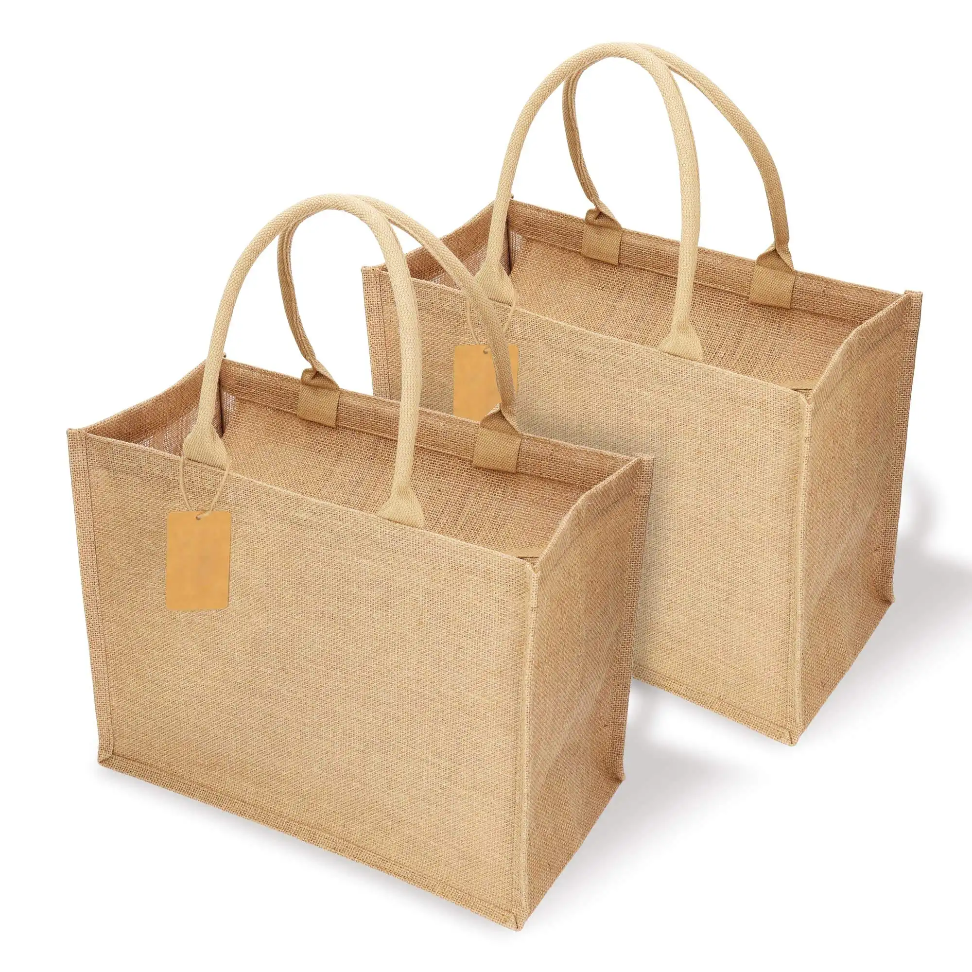 Cheap friendly Custom printed Logo Burlap Bag Tote Shopping Bag Canvas Bag recycled grocery canvas handbag