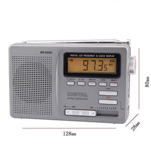 Portable FM MW SW Multi Band Digital <b>Radio</b> with LCD Display Alarm <b>Clock</b> Sleep Function for Elderly and Students - Product Image 5