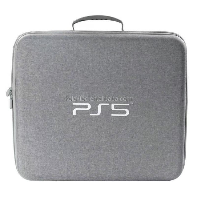 For PS5 Game Console Storage Carry Protective Shell Case for PS5 Console Protect Shoulder Carry Bag