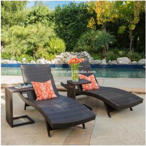 Sillón de piscina de mimbre de <span class=keywords><strong>resina</strong></span> barato - Product Image 3