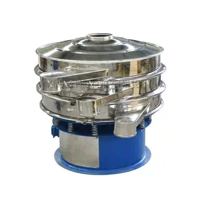 Pvc रेसिन कंपन स्क्रीन पाउडर रोटरी वाइब्रेटिंग सीव पाउडर को अलग करने वाली सिफ्टर मशीन रोटरी अनाज कंपन स्क्रीन - Product Image 1