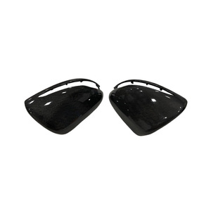 Coques de rétroviseurs en fibre de carbone Xingbaiwang pour Mercedes-Benz Classe C, Classe E, GLC, CLS, ensemble complet, remplacement décoratif - Product Image 4