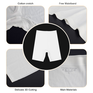 Ropa Interior Femenina sin Costuras OEM, Pantalones Cortos Anti-rozaduras, Suaves y Lisos, Tipo Boyshort para Usar Bajo Vestidos - Product Image 3
