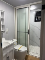 Casa Contenedor de Acero Expandible de Lujo de 20 pies, Casa Prefabricada Modular, Cabaña Portátil para Apartamento, Oficina, Edificio, Patio Trasero