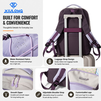 Sac à dos décontracté moderne grande capacité pour étudiants, sac d'école, sac de voyage unisexe, vente en gros