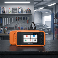 Escáner de Diagnóstico OBD2 Launch X431 Creader Elite 2.0, Pantalla LCD Roja, Herramienta de Diagnóstico Universal para Automóviles de 12V, Conectividad USB