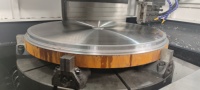 Centro de Torneado CNC Vertical VTC1250CNC para Maquinaria de Construcción y Minería, Máquina de Torneado, Taladrado y Roscado de Bujes de Rueda
