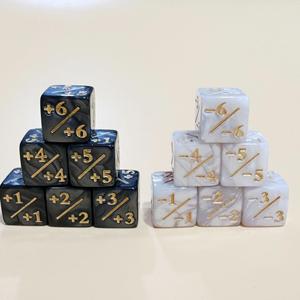 Dados de Acrílico para Juegos de Mesa y Cartas, con Esquinas Cuadradas de 16 mm, en Varios Colores - Product Image 3