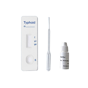 Kit de test rapide de la <span class=keywords><strong>typhoïde</strong></span> (Cassette, WB/S/P) Or colloïdal, Vente chaude, Utilisation facile, Stabilité RT - Product Image 4