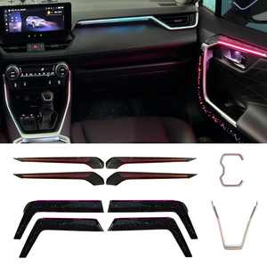 Luz Ambiental Interior Personalizada para Toyota RAV4/Wildlander LHD RHD, Tira LED Acrílica Symphony, Lámpara de Atmósfera, Venta de Fábrica - Product Image 1