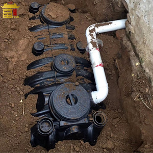 Digesteur anaérobie souterrain bio FuGu HDPE à trois compartiments, fosse septique 500L-3000L - Product Image 5