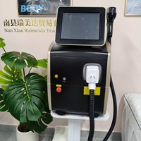 Équipement de beauté professionnel à diode à 3 longueurs d'onde 755nm 808nm 1064nm pour salon, épilation permanente