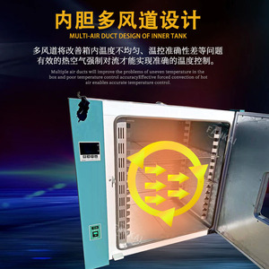 Soplador de Calor Eléctrico Fankai Suministrado por el Fabricante, Secado a Temperatura Constante, Hornos Industriales, Equipos de Laboratorio LED para Automoción - Product Image 2
