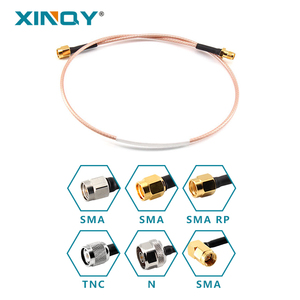 Xinqy XQY-RG316/6S/N/T-6G 7 dây dẫn <span class=keywords><strong>SMA</strong></span> nam/nữ để N/<span class=keywords><strong>J</strong></span> lắp ráp cáp đồng trục RF tổn thất thấp để kiểm tra truyền thông - Product Image 2