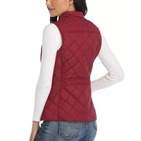Vêtement de sport pour femmes, vêtement de sport d'usine, équestre, gilet matelassé, élégant, service ODM le plus populaire, à la mode, sans manches