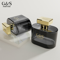 Botol parfum kaca bening 15ml kustom dengan semprotan pompa 30ml & 100ml botol kosong dengan kemasan
