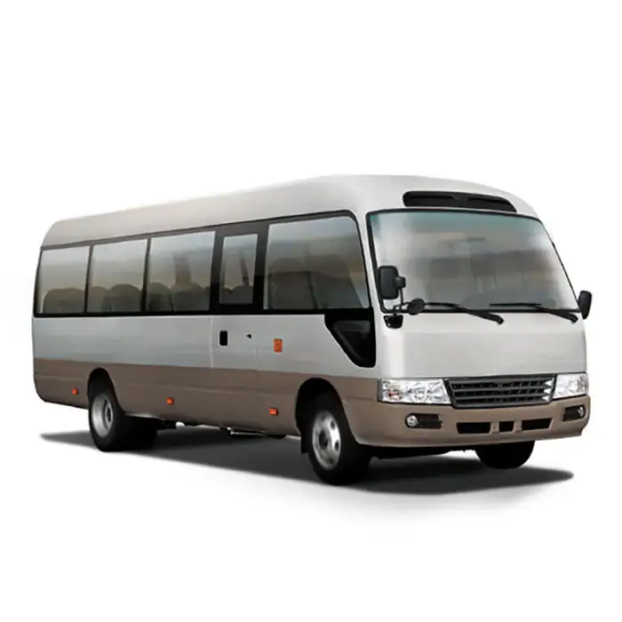 Promotion Coaches Used Coaster Bus Automatic Luxury Tour City Buses Toyota Coaster 30 Seaters Bus for Sale