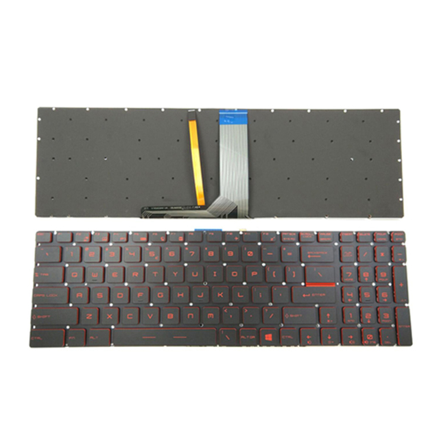 Original Laptop Keyboard for MSI GL62M GL62MVR GL63 GL72M GL73 Backlit US Layout Keyboard