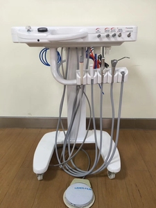 Hot Koop Mobiele Tandheelkundige Draagbare Eenheid Met 3 Way Spuit En 2 Handstukken Buizen En Zuig Systeem - Product Image 3