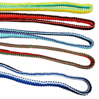 Sangle en corde d'aluminium de haute qualité pour cheval, 5 pieds, écologique, imperméable, colorée, tissée à la main, double couche, séchage rapide