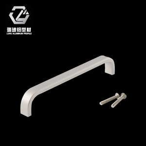 Aluminum Pull Handle 180mm Silver White For Cabinet Door Kitchen Use - Product Image 3