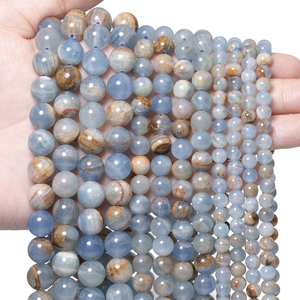 Perline Rotonde in Calcite Naturale di Alta Qualità 6/8/10mm all'Ingrosso per Creazione di Gioielli Fai-da-Te, Collane e Bracciali - Product Image 1