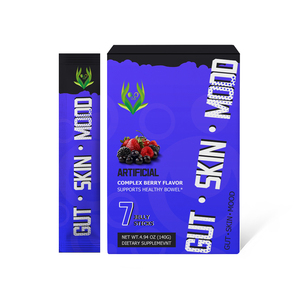 Private Label Shapely Jelly Sticks Artificial Complex Berry Flavor <b>Supplement</b> with Botanical Blend Supports Healthy Bowel - Product Image 1