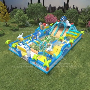 Terrain de jeu gonflable de parc d'attractions d'équipement de location extérieur commercial de partie Offre Spéciale - Product Image 5