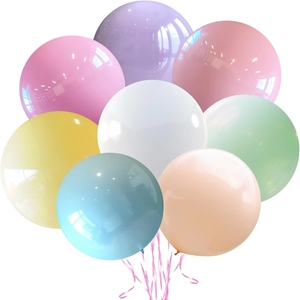 ลูกโป่งยางกลมสีขาวขนาด 36 นิ้ว สำหรับถ่ายภาพ งานวันเกิด งานแต่งงาน งานเทศกาล งานอีเว้นท์ และการตกแต่ง - Product Image 1