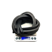 2025, venta al por mayor, gran oferta, accesorios de repuesto para coche, 6mm, recambio de limpiaparabrisas de goma suave negro Universal