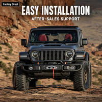 Kit de conversion de carrosserie pour Jeep Wrangler JK 2007-2017, mise à niveau vers l'apparence JL, kit complet de carrosserie ABS, accessoires tout-terrain 4x4