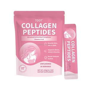 Customized Unflavored Collagen Peptides Powder <b>Supplement</b> with Vitamin C and E 30 Servings Dietary <b>Supplement</b> for Adults - Product Image 1