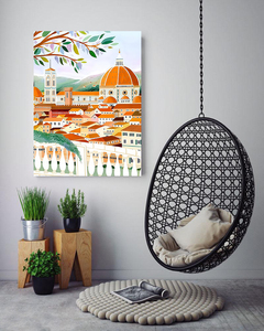 Pintura por Números DIY: <span class=keywords><strong>Paisajes</strong></span> de Edificios de Asia Central, Kit de Pintura al Óleo <span class=keywords><strong>para</strong></span> Adultos, Arte de Pared Hecho a Mano <span class=keywords><strong>para</strong></span> Principiantes - Product Image 2