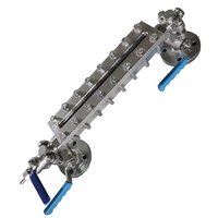 Jauge de niveau à verre pour chaudière haute pression et haute température, et pour le contrôle du niveau des réservoirs hydrauliques