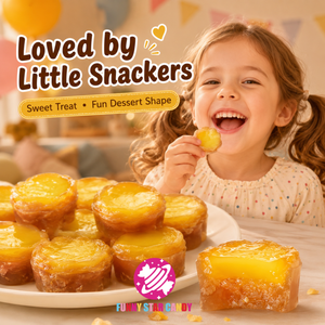 Wholesale Bulk Private Label 3D Egg Tart Shaped Gummies Dessert Sanck Bag Pack <strong>Caramel</strong> Filled Crispy <strong>Soft</strong> Jelly Gummy Candy - Product Image 4