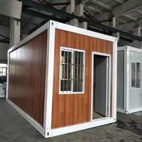 Maison préfabriquée pliable complète, mini-maison, 1 chambre, imperméable, préfabriquée, pliable, mobile