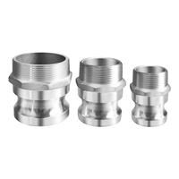 Conexiones Rápidas de Baja Presión de Acero Inoxidable 304 Pulido, Estándar DIN, Alta Calidad, Uso Industrial
