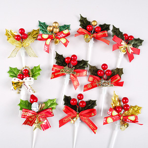 Sıcak satış noel kek dekorasyon malzemeleri noel partisi doğum günü dekorasyon kek Topper - Product Image 2