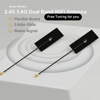 Antenne interne flexible FPC 2400Mhz 2500Mhz haute performance Wifi BT pour antennes BT/NB-IoT pour terminaux médicaux portables