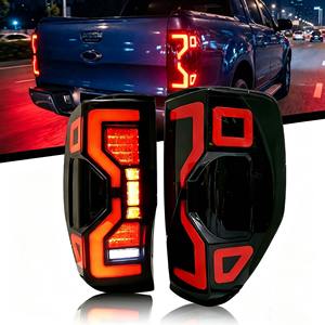ไฟท้าย LED สำหรับรถฟอร์ด เรนเจอร์ T6 T7 T8 ปี 2012-<span class=keywords><strong>2021</strong></span> รุ่น <span class=keywords><strong>XLT</strong></span> Wildtrak PX PX2 ชุดอัพเกรดไฟท้ายรถกระบะ - Product Image 1