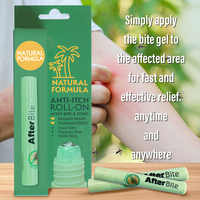 Rouleau anti-démangeaisons naturel OEM (10 ml) - Liquide antiprurigineux pour les piqûres de moustiques/abeilles avec emballage en boîte couleur