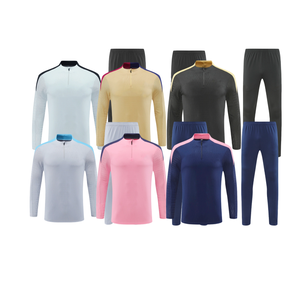 Allenamento da uomo ultime divise da <span class=keywords><strong>calcio</strong></span> Set di magliette da <span class=keywords><strong>calcio</strong></span> Club Madrid tuta mezza cerniera <span class=keywords><strong>calcio</strong></span> <span class=keywords><strong>24</strong></span> 25 maglia da <span class=keywords><strong>calcio</strong></span> - Product Image 4