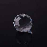 Lustre en cristal K9 transparent vente en gros, boule de cristal à facettes pour lampe de porte, décoration de la maison, livraison gratuite