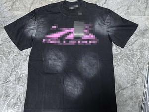 Camiseta de Hombre de Moda, Holgada, de Manga Corta, 100% Algodón, con Estampado Digital Vintage de Estrella Infernal - Product Image 2